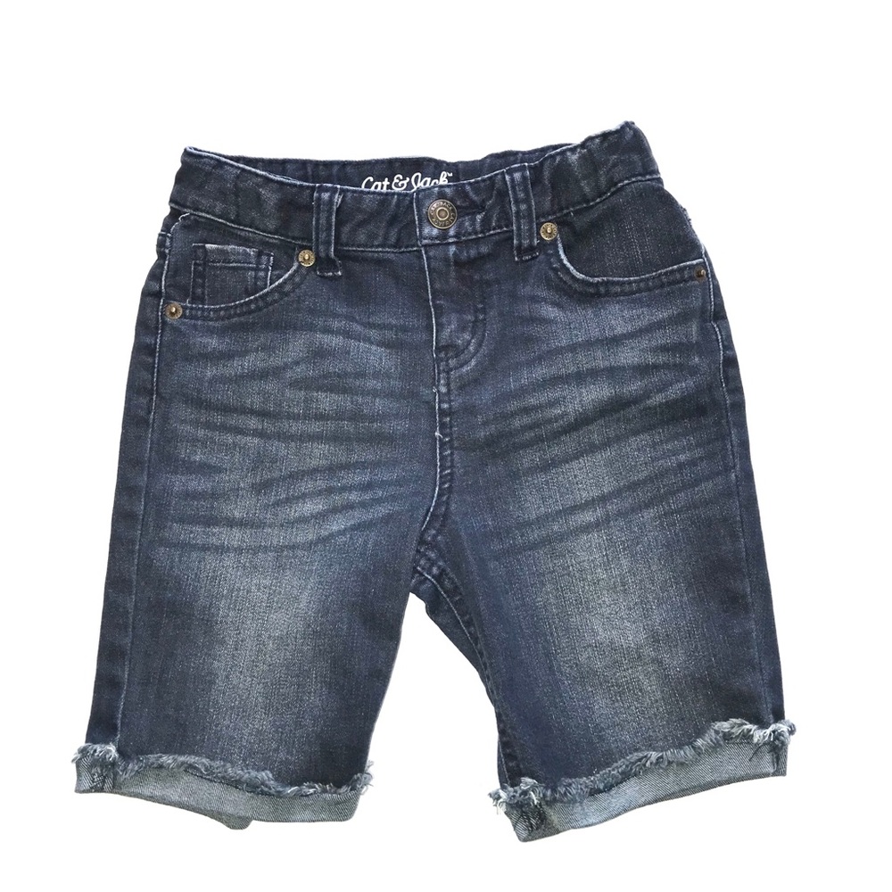 Girls Cat & Jack Bermuda Jean Shorts